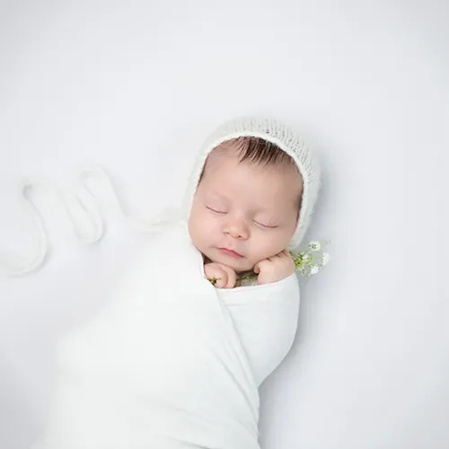 Color Correction — Newborn Photo Editing after editing