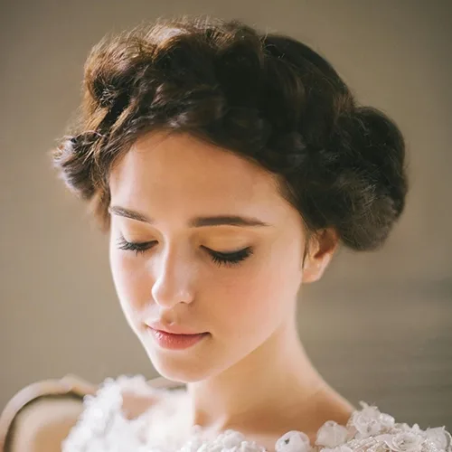 Stray Hair Removal — Wedding Photo Editing after editing