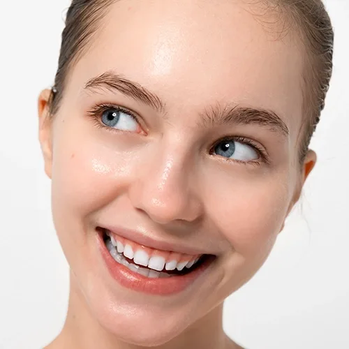 Teeth Whitening & Eye Correction — Portrait Photo Editing after editing